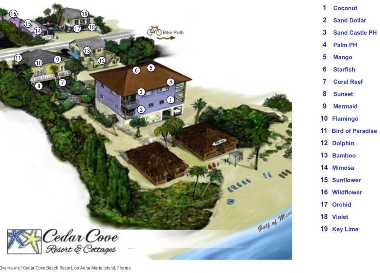 Cedar Cove Resort & Cottages Holmes Beach Zewnętrze zdjęcie